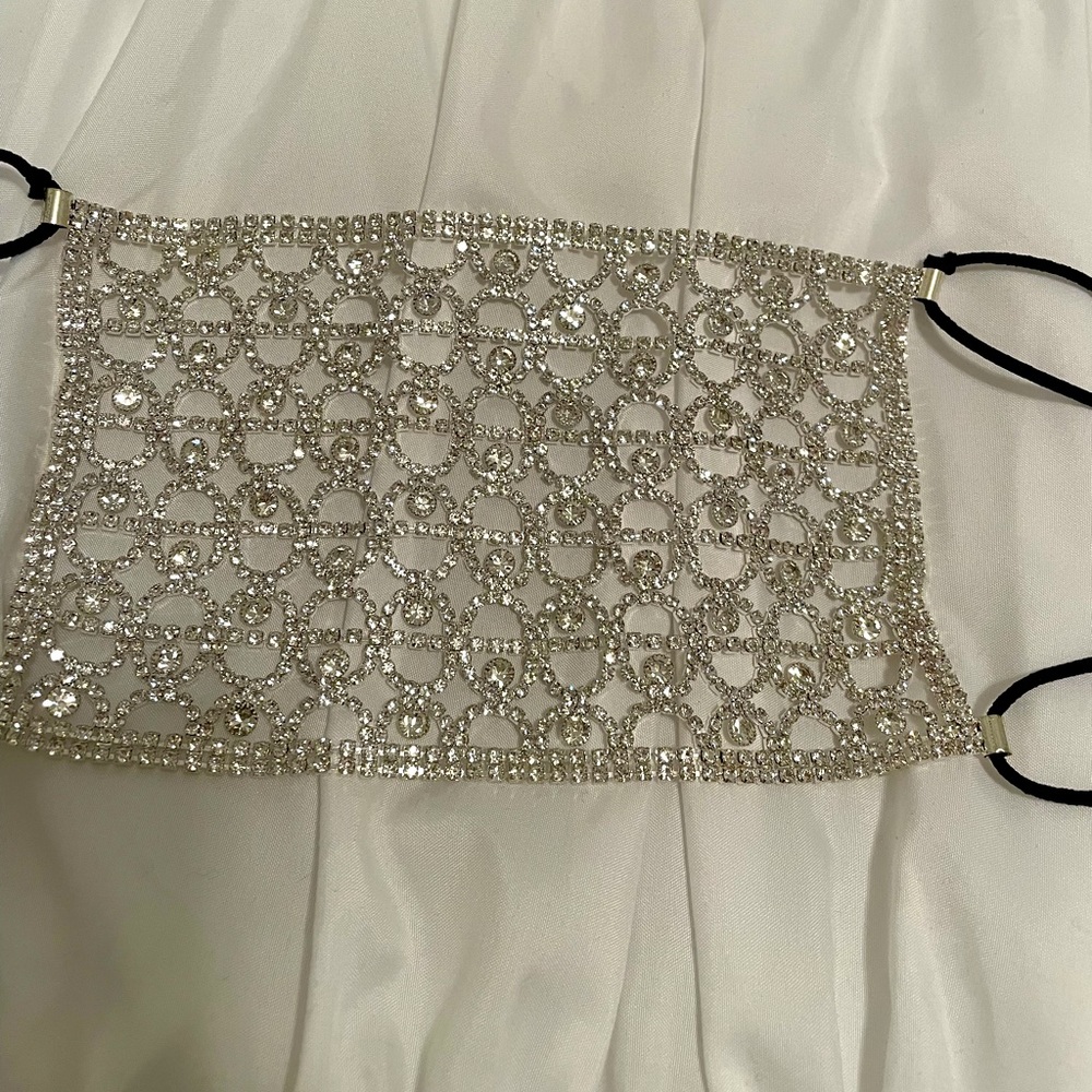 Rhinestone Mask Overlay - Picture 3 of 8